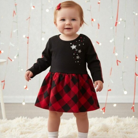 Nano Starry Sparkle Long-Sleeved Dress size 12 Months - Picture 11 of 11